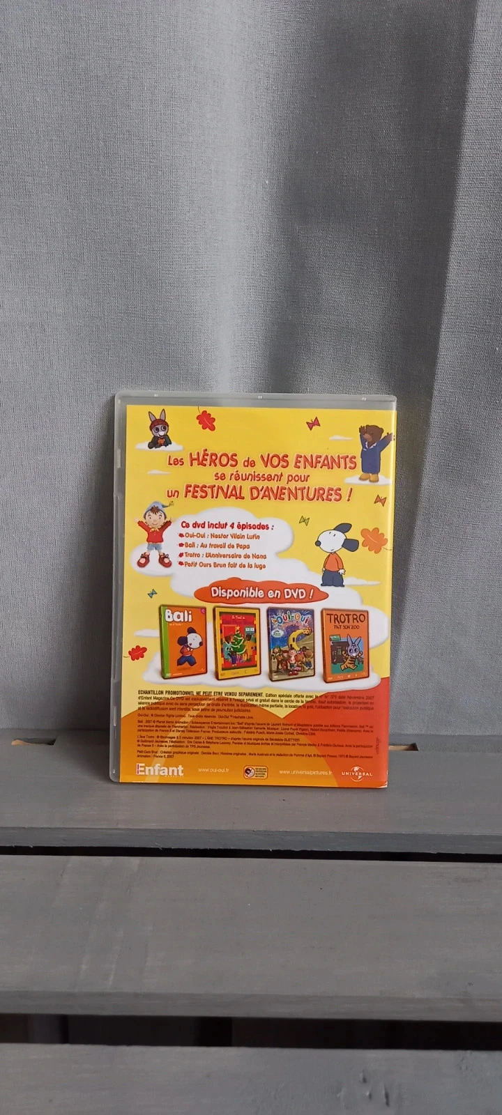 DVD Bali, Oso pequeño marrón, Oui-Oui, Trotro – photo 2